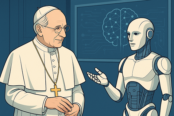 León XIV: fe y ética frente a la inteligencia artificial. Care Telecom.