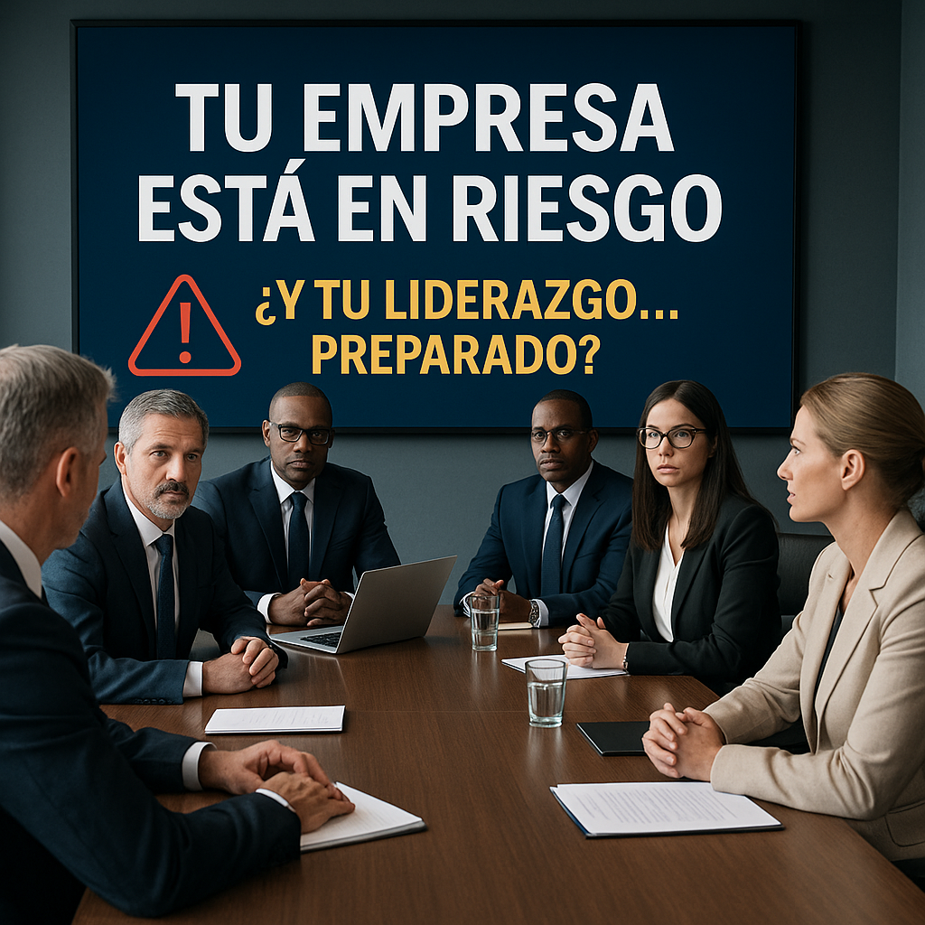 Tu empresa está en riesgo” y “¿Y tu liderazgo… preparado? Care Telecom