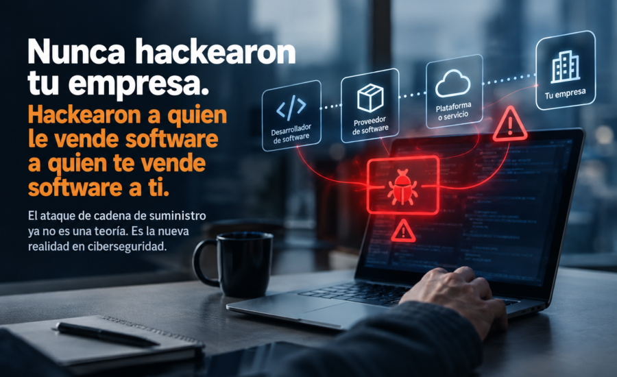 Ataque a la cadena de suministro a través de proveedores de software. Care Telecom.